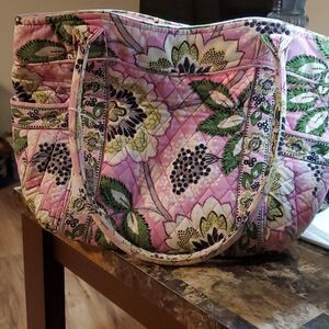 Vera Bradley quilted style tote purse